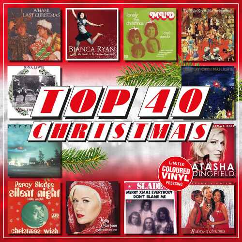 Top 40 Christmas / Various - Top 40 Christmas / Various [Colored Vinyl] (Ofgv) (Spla)