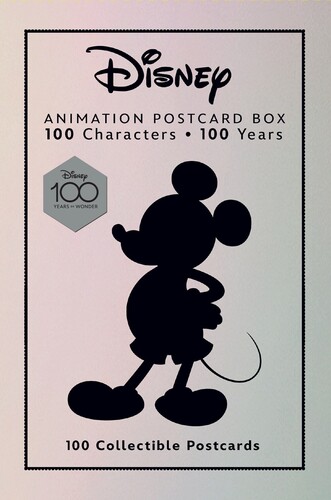 DISNEY ANIMATION POSTCARD BOX