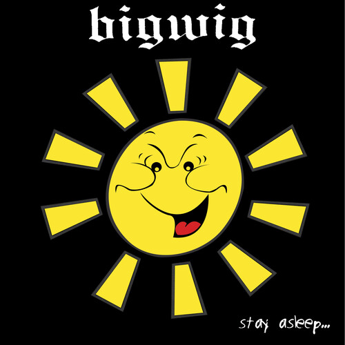 Bigwig - Stay Asleep - Yellow/Black Splatter (Blk) [Colored Vinyl]