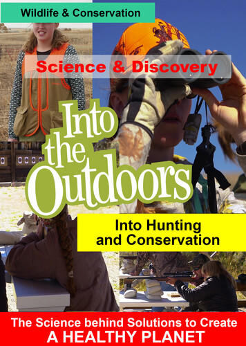Into Hunting and Conservation