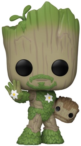 FUNKO POP! Marvel: We Are Groot - Iron Man