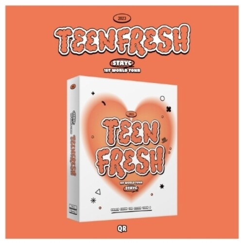 Teenfresh - 1st World Tour - QR Card - incl. 160pg Photobook, Teenfresh Diary, Folded Poster + 6pc Photocard Set [Import]