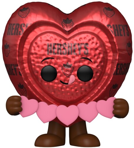 POP AD ICONS HERSHEYS STRAWBERRIES N CREME HEART