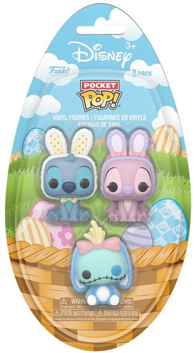 FUNKO POCKET POP EASTER 3 PACK LILO & STITCH