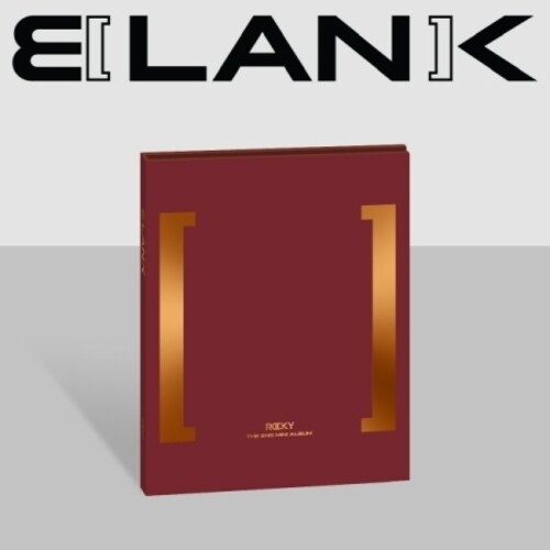 Blank - Burgundy Version - incl .6 Lyrics Postcards, Handwritten Sticker + 2 Photocards