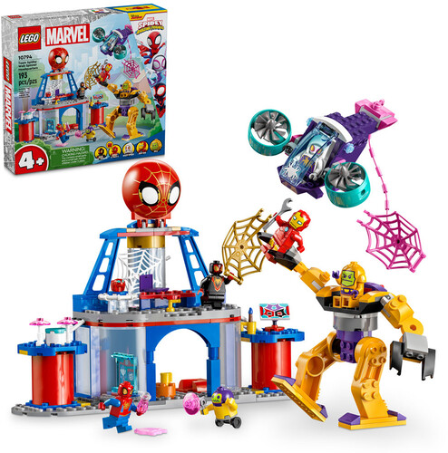 LEGO MARVEL TEAM SPIDEY WEB SPINNER HEADQUARTERS