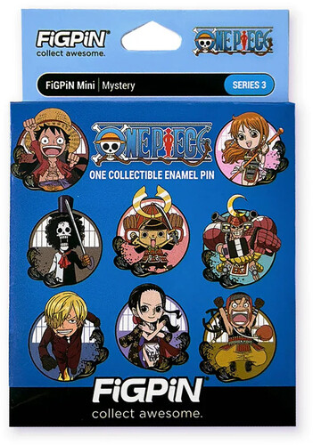 FIGPIN MINI MYSTERY PIN S3 ONE PIECE 1 PIN