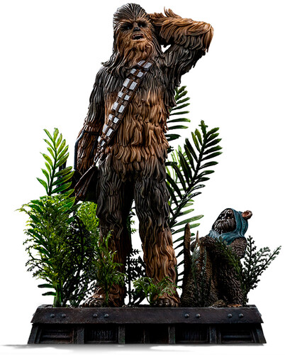 CHEWBACCA AND TOKKAT ART SCALE 1/ 10