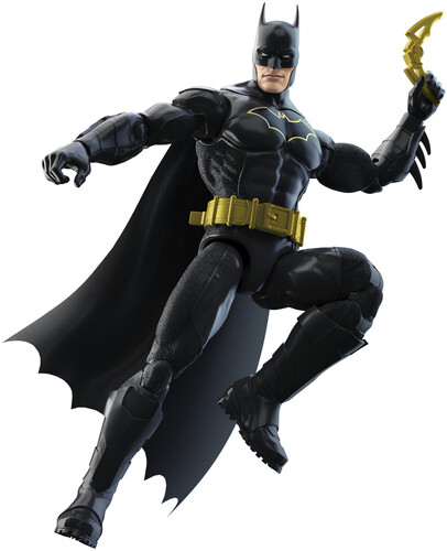 DC UNIVERSE 6 INCH BATMAN BLACK SUIT ACTION FIGURE