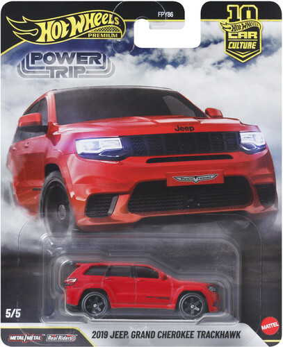 HOT WHEELS PREMIUM JEEP GRAND CHEROKEE TRACKHAWK