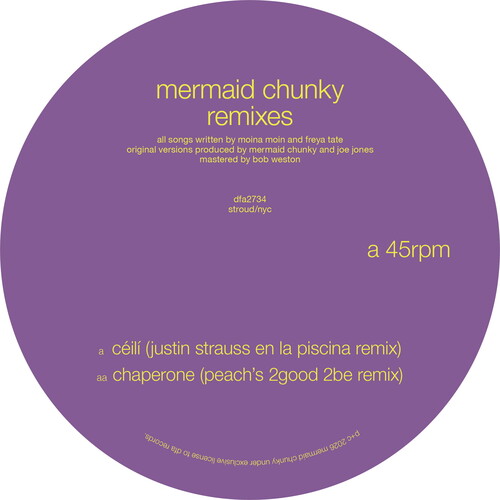 Mermaid Chunky - Remixes vinyl record cover