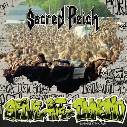Sacred Reich - Alive At The Dynamo (Uk) vinyl record cover