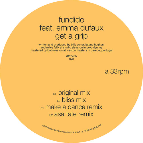 Fundido - Get A Grip vinyl record cover