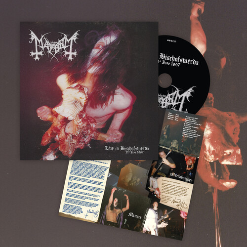 Mayhem - Live In Bischofswerda (21st June 1997) vinyl record cover