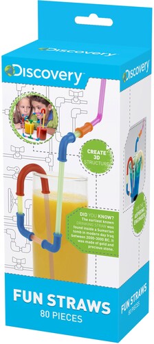 DISCOVERY FUN STRAWS