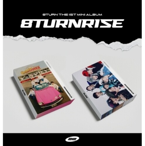 8Turnrise - Random Cover - incl. 84pg Booklet, 64pf Selfie Book, 2 Photocards, Sticker, Mini-Poster, 8 Film Photos, ID Picture + Lyric Paper