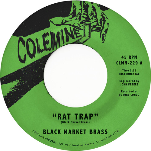 Black Market Brass - Rat Trap / Chop Bop - Purple Swirl [Colored Vinyl] (Purp)