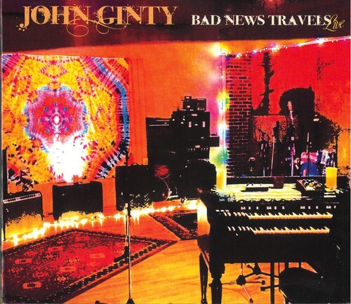 John Ginty - Bad News Travels Live [Digipak]