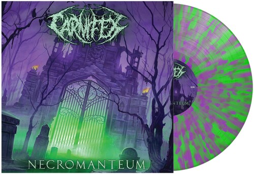 Necromanteum - Neon Green W/  Purple Splatter