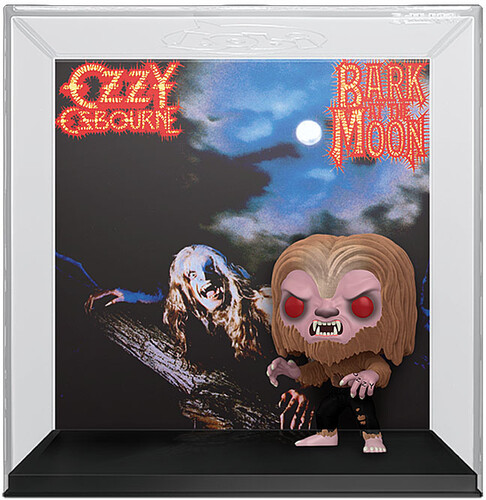 Funko POP! Cover with Case: Ozzy Osbourne - Bark at the Moon (Flocked)