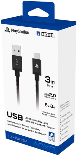 HORI PS5 CHARGING CABLE (USB-A)