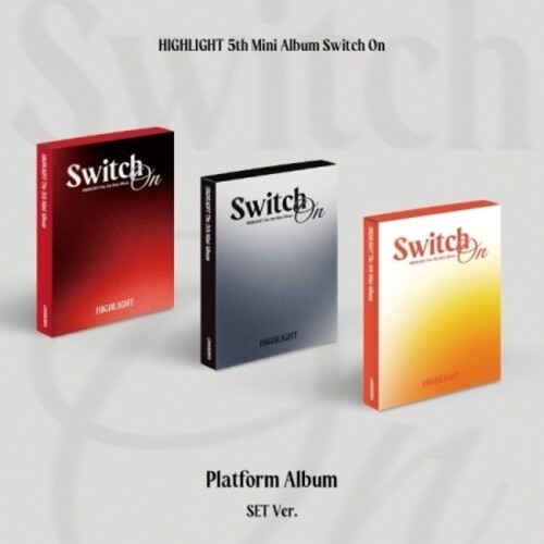 Switch On - Platform QR Card Version - Random Cover - Selfie-Photocard + 11pc Official Photocard Set