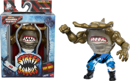 STREET SHARKS JAB ACTION FIGURE 30TH ANNIVERSARY