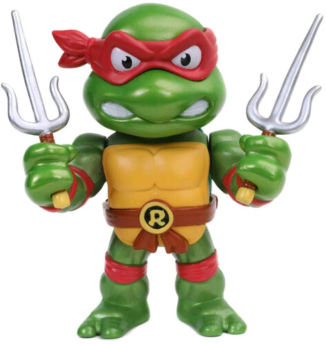 4 METALS TMNT - RAPHAEL FIGURE W/  ACCESSORIES