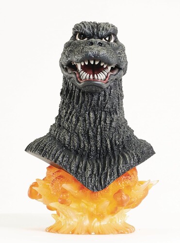 GODZILLA LEGENDS 3D GODZILLA 1974 10IN RESIN BUST