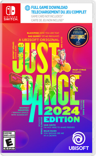 Just Dance 2024 (Code In Box-English/ French) for Nintendo Switch