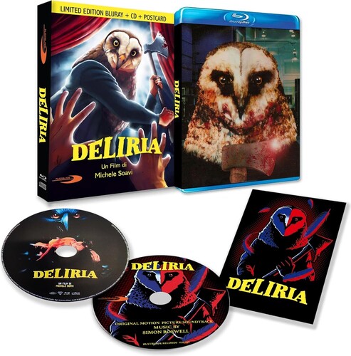 Deliria - All-Region/ 1080p Blu-Ray includes Slipcase, Soundtrack CD & Postcards [Import]