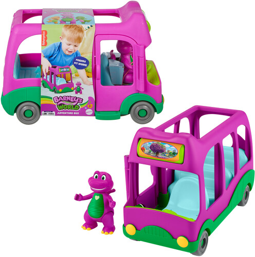 BARNEY BUS AND FIGURES