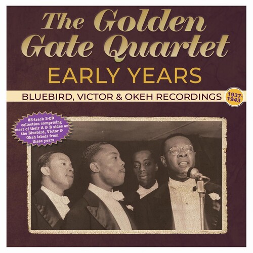 Golden Gate - Early Years: Bluebird, Victor & Okeh Recordings vinyl record cover