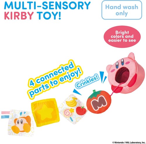 KIRBY AMAZING INHALE BABY TOY