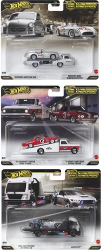 HOT WHEELS PREMIUM TEAM TRANSPORT 4 PIECE K ASRT