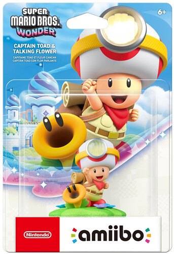 AMIIBO: SUPER MARIO BROS WONDER - TOAD & FLOWER