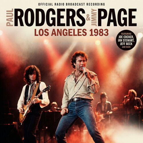 Paul Rodgers  / Page,Jimmy - Los Angeles 1983 vinyl record cover