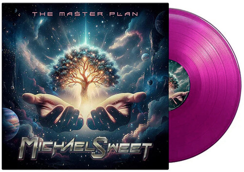 Michael Sweet - Master Plan - Purple vinyl record cover