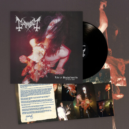 Mayhem - Live In Bischofswerda (21st June 1997) vinyl record cover