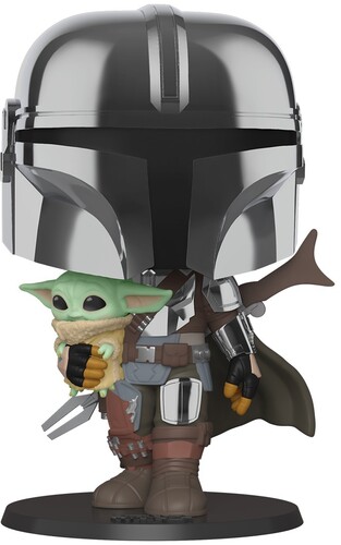 MANDALORIAN - CHROME MANDALORIAN W/  CHILD 10