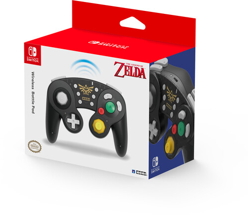 HORI SWI WIRELESS BATTLE PAD (ZELDA)