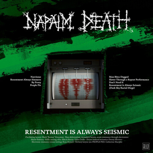 Napalm Death - Resentment is Always Seismic - a final throw of Throes [Import LP]