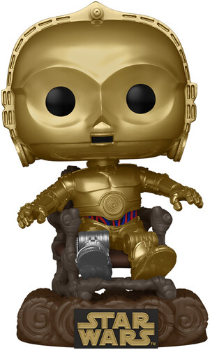 FUNKO POP! STAR WARS: Return of the Jedi 40th - C3P0 in chair