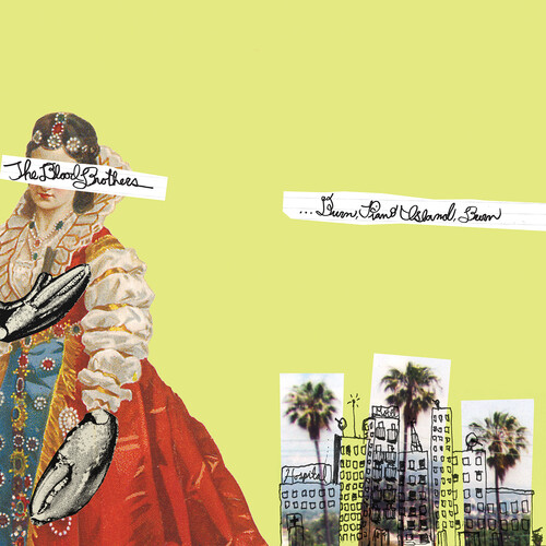 Burn, Piano Island, Burn (Deluxe Ed.) Yellow w/Pink & Black Splatter