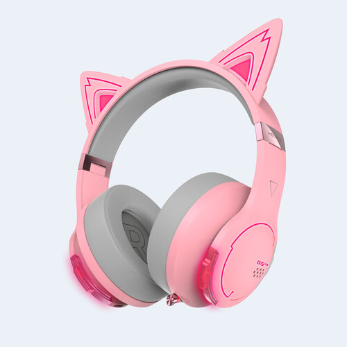 HECATE G5BT CAT GAMING HEADSET BLTH NC MIC PINK