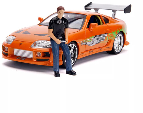 1:18 FF - TOYOTA SUPRA W/  BRIAN & LIGHTS UP