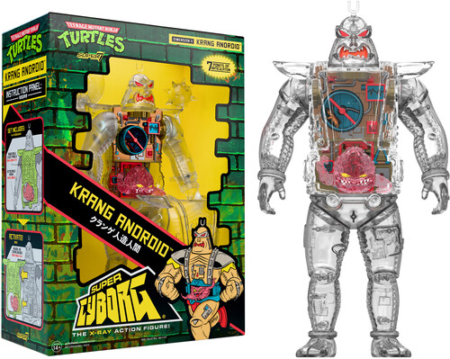 TMNT SUPER CYBORG - KRANG ANDROID (CLEAR)