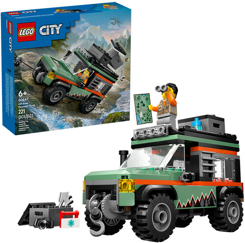 CITY GREAT VEHICLES OFF ROAD 4X4 MOUNTAIN TRUCK