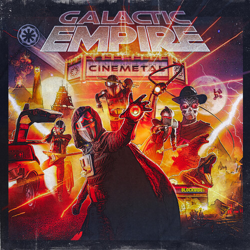 Galactic Empire - Cinemetal vinyl record cover