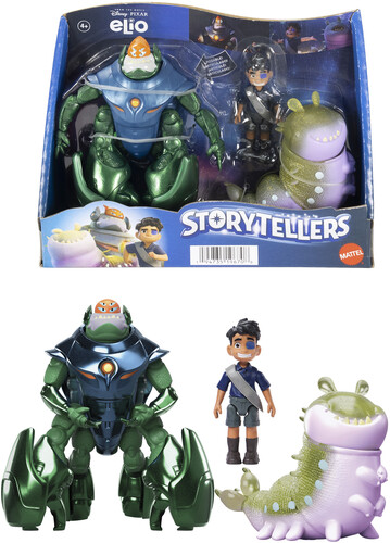 Mattel - Disney and Pixar Elio Storytellers 3-Pack